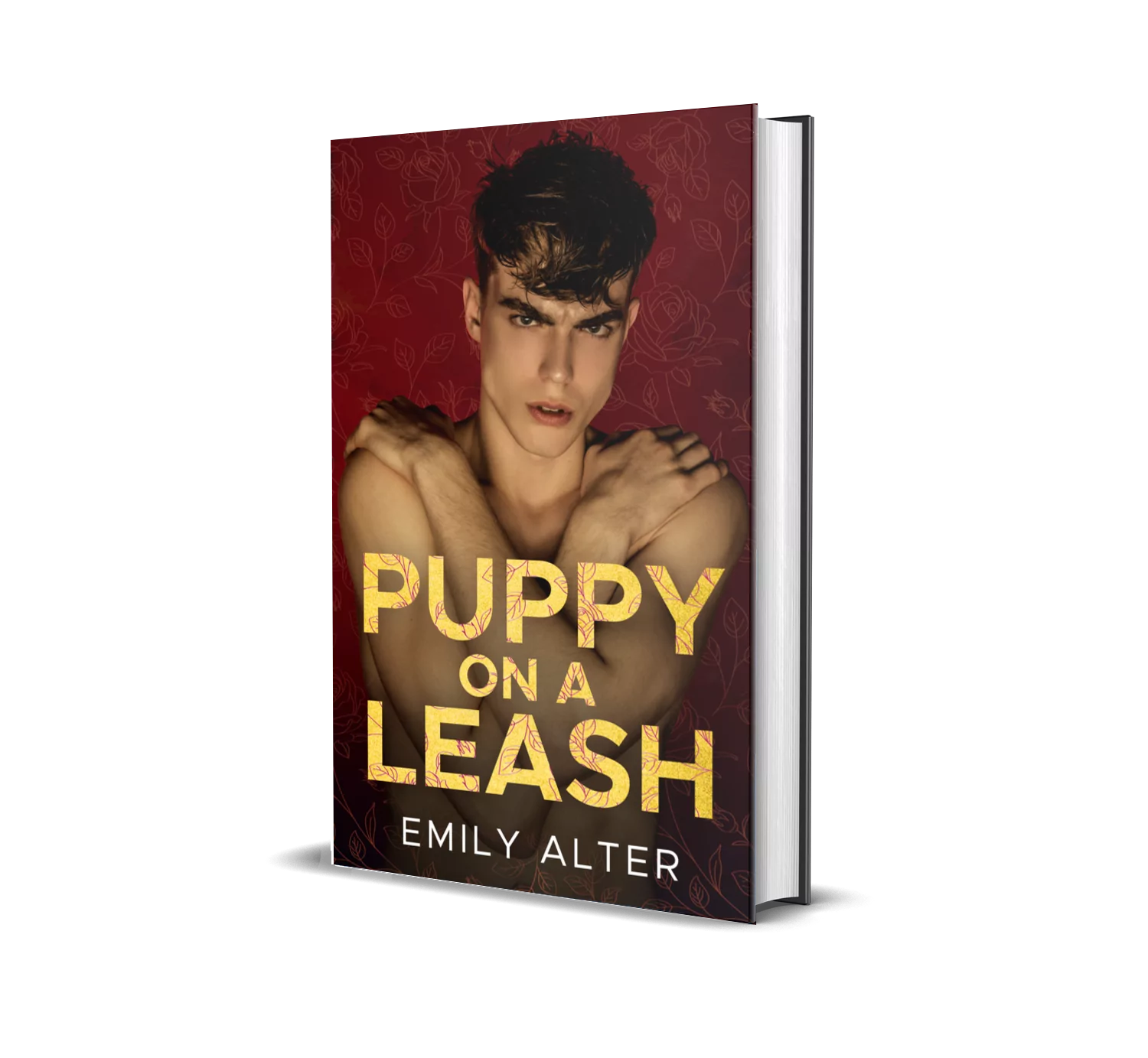 Puppy on a Leash: achillean MX romance book by Emily Alter.